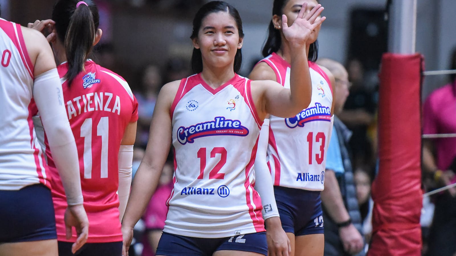 Creamline looking to stay hungry going into semis, says Jia De Guzman